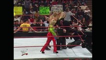 Triple H, Stephanie McMahon, The Fabulous Moolah and Mae Young Backstage Segment