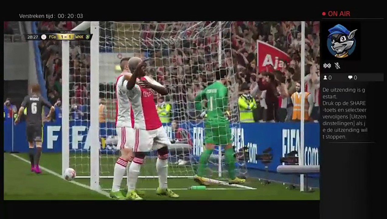 Live PS4-uitzending van ouwess020