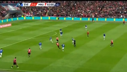 Anthony Martial Goal - Everton 1-2 Manchester United - 23.04.2016