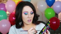 Colorful Party Makeup with Urban Decay Electric Palette | Makeup Geek