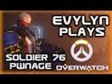 Soldier 76 Pwnage, TIME TO BRING OUT THE BIG GUNS!!! Overwatch Gameplay FT Xuen - FPS evylyn