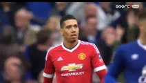 Smalling C. (Own goal) HD - Everton 1-1 Manchester United - 23-04-2016 FA Cup