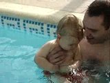 Papa et moi à la piscine!