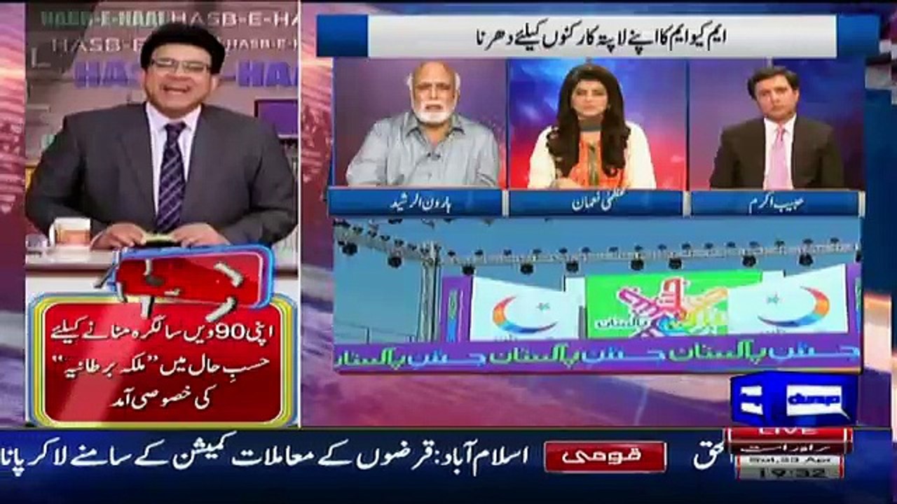 Mustafa Kamal Ka Jalsa To Kamyab Hogaya Hai.. Haroon Rasheed