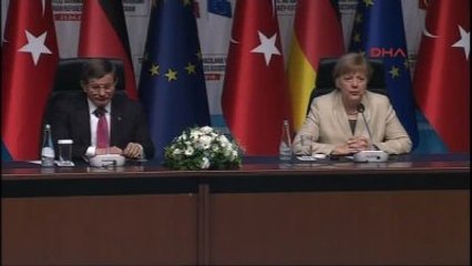 Gaziantep Angela Merkel Ortak Basın Toplantısında Konuştu