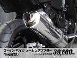 KAWASAKI NINJA (250R 08-12) 用 スーパーバイク レーシングマフラー