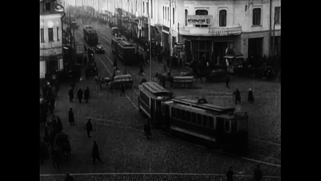 Старая Москва Арбат 1926 - 1927 г Старые кинохроники