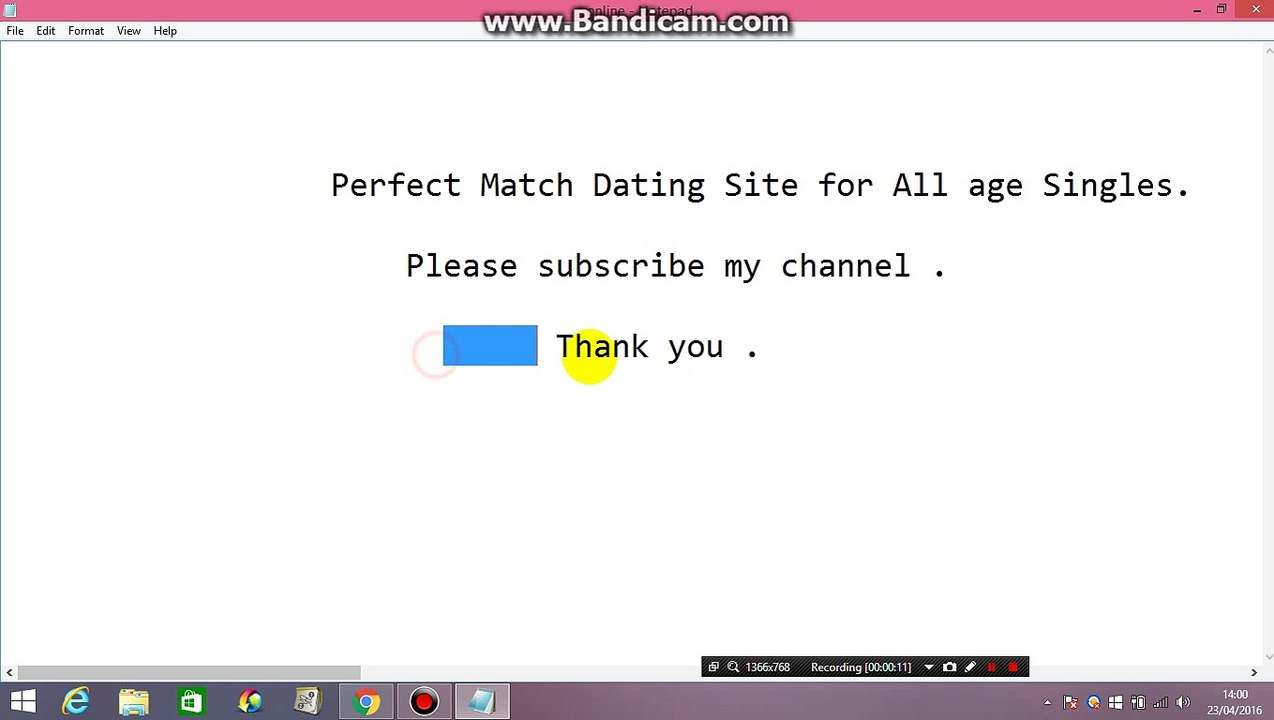 Perfect Match Dating Site for All age Singles