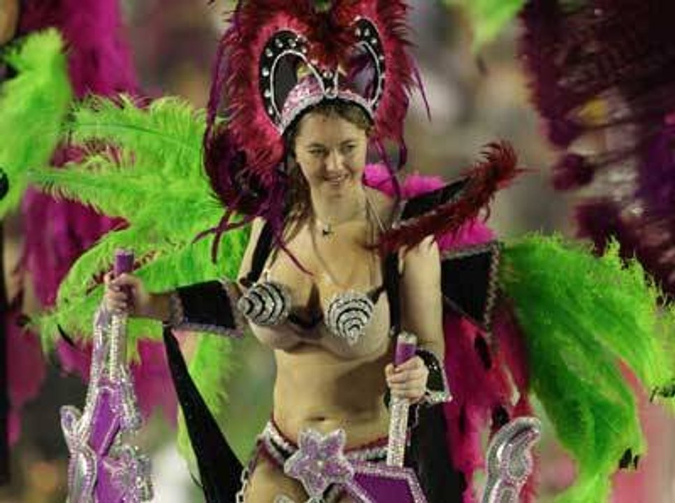 Beldades  Ana Raffide Diva Festival Rio Carnival Parade