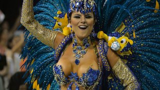 CONTEST ENTRY RIO SAMBA DANCER WITH CARNIVAL COSTUMES  ANDREA MARTINS