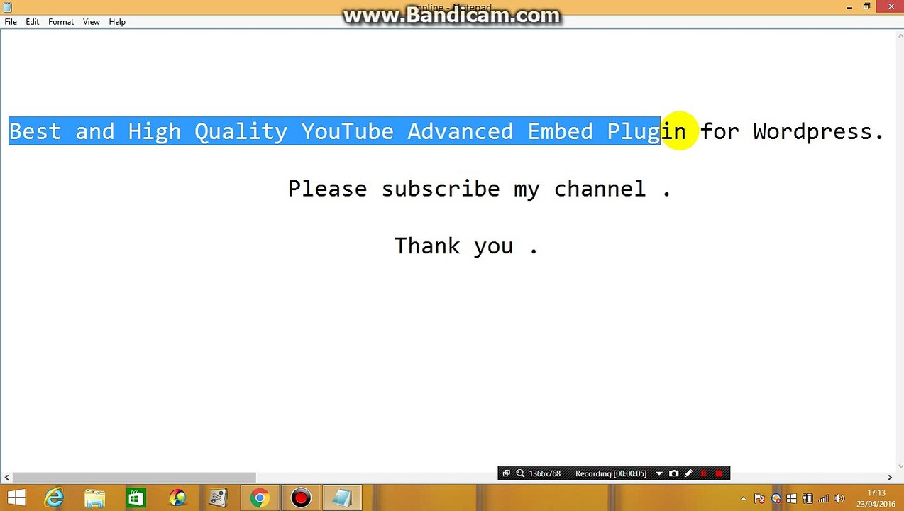 Best and High Quality YouTube Advanced Embed Plugin for Wordpress