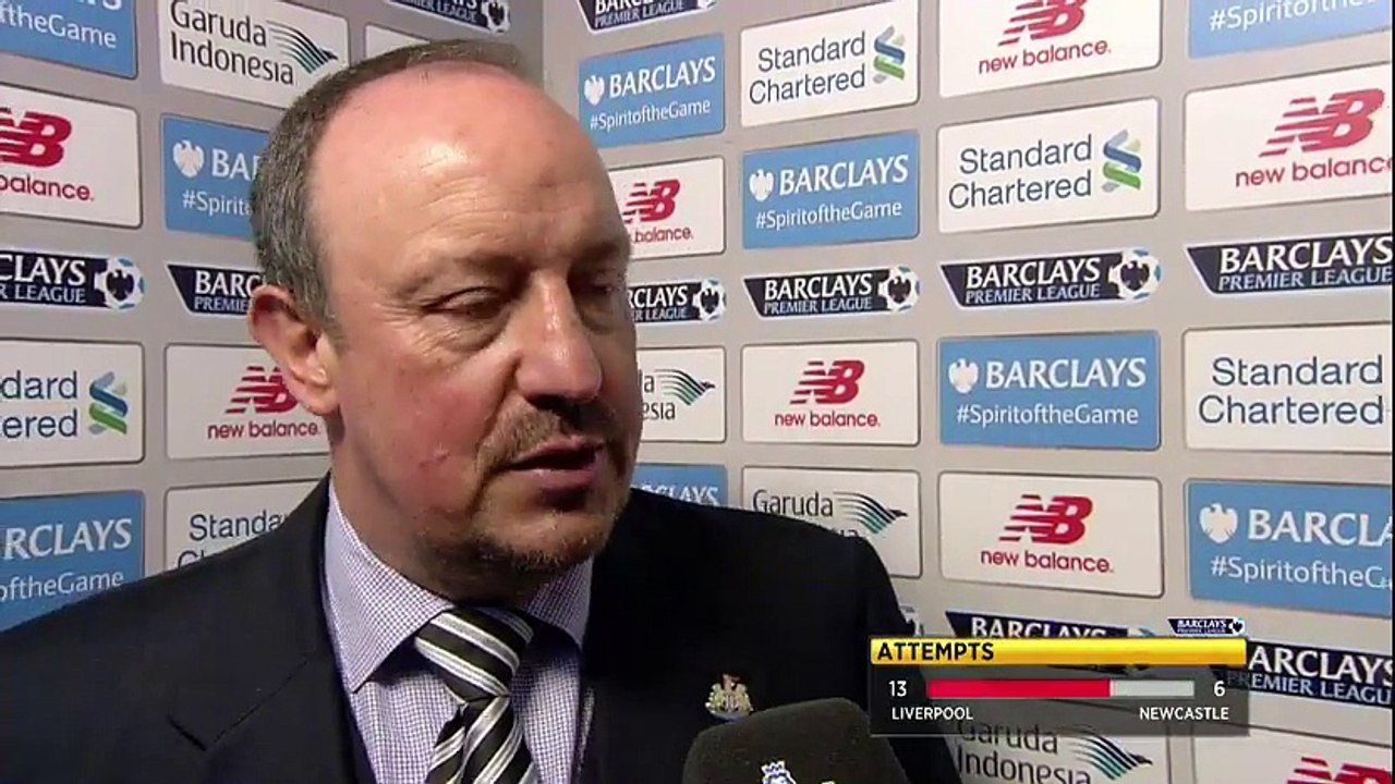Liverpool 2-2 Newcastle: Magpies could have won - Benitez