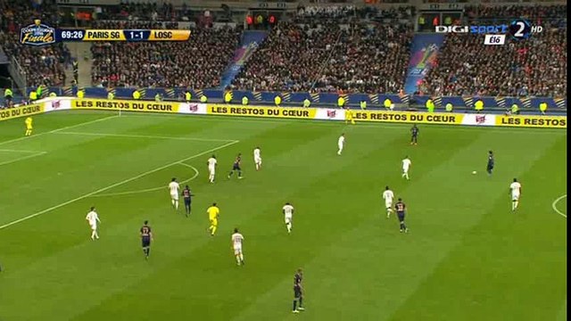 Adrien Rabiot Red Card HD - PSG 1-1 Lille - 23-04-2016