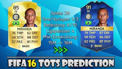 FIFA 16 TOTS PREDICTION - SERIE A DEFENSIVE! - FIFA 16 ULTIMATE TEAM - 10Youtube.com