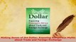 Read  Making Sense of the Dollar Exposing Dangerous Myths about Trade and Foreign Exchange Ebook Free