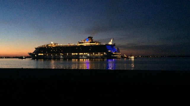 Retour d'Harmony of the Seas après ses essais en mer
