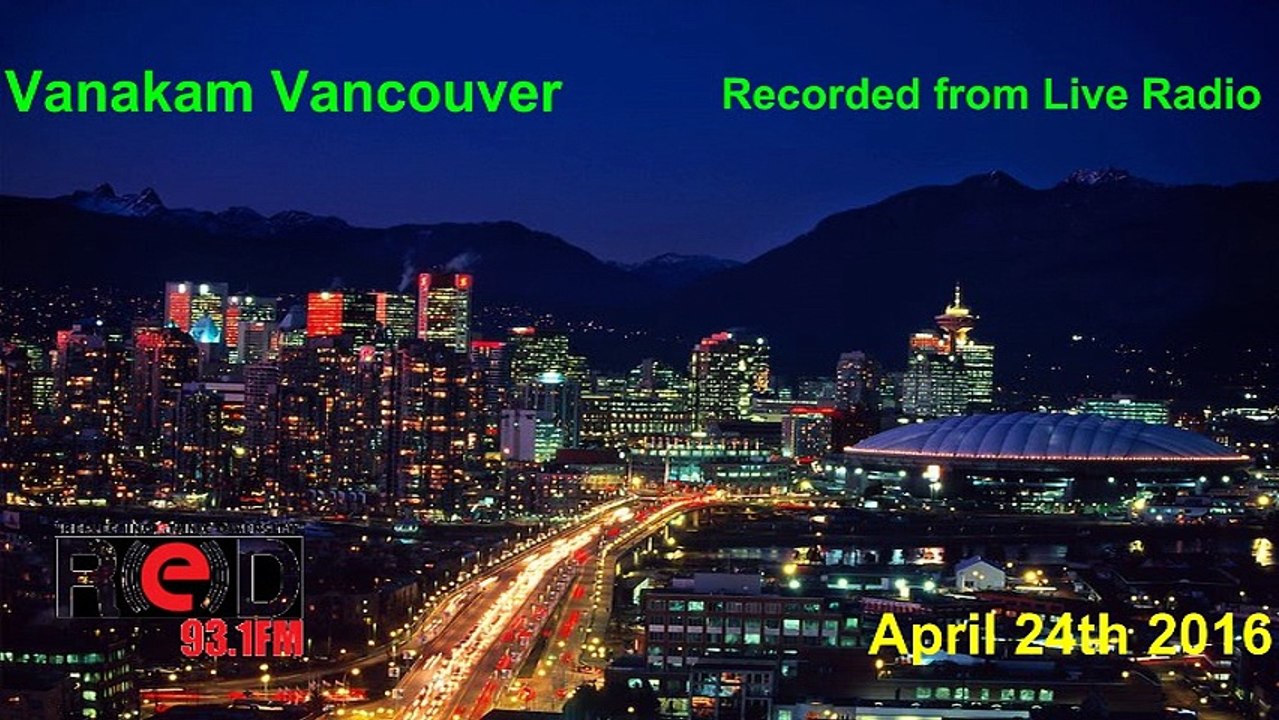 Vanakam Vancouver 2016-04-24