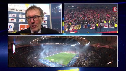 Laurent Blanc - "On voulait gagner le match, on l'a fait"