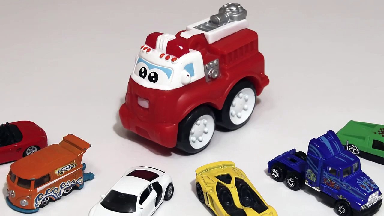 Eğitici çizgi film - Sayıları öğrenelim - Oyuncak arabalar