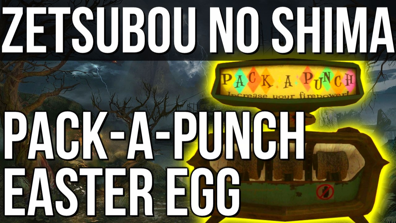 Black Ops 3 Zombies: PACK-A-PUNCH TUTORIAL - Zetsubou No Shima Easter Egg Step #2