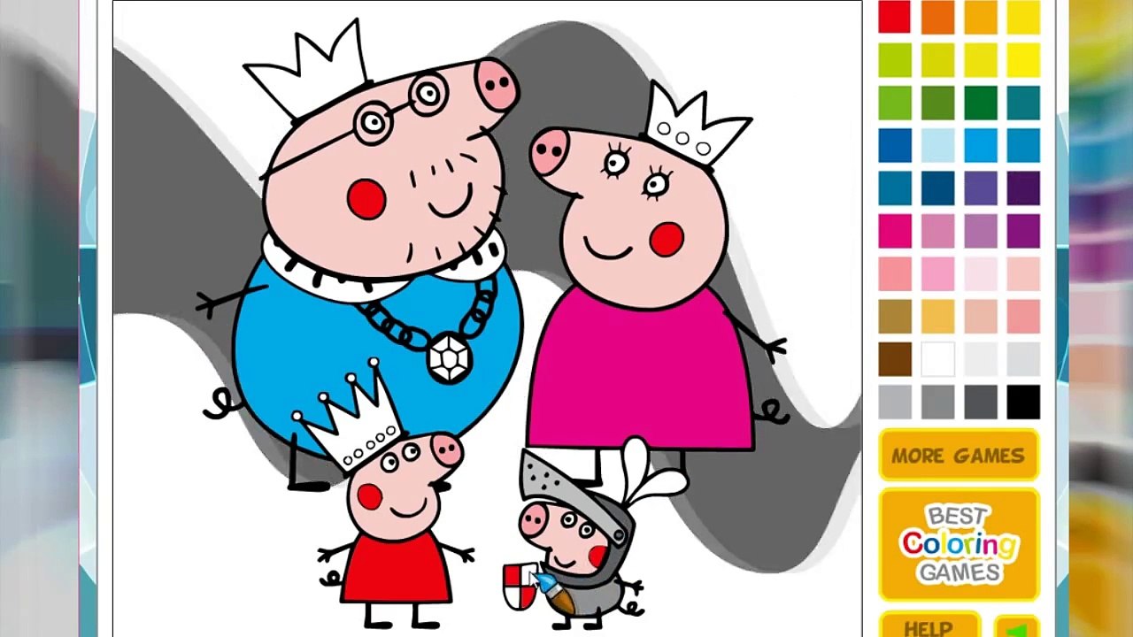 Свинка Пеппа - #раскраска_21 Peppa Pig