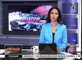 Ecuador: la Cruz Roja asiste a los damnificados de Atacames