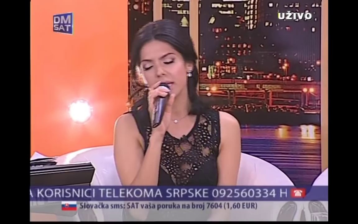 Tanja Savic Tvrdjava od ljubavi uzivo utorkom u 8 (DM SAT 19.04.2016)