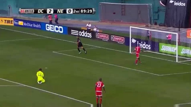 Luciano Acosta Amazing Goal - DC United 2 - 0 New England Rev.