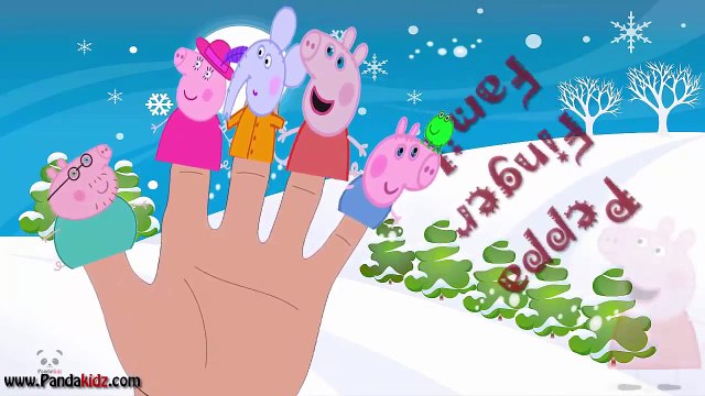 Peppa Pig Color BLUE Peppa Pig ABC Song Nursery Rhyme Finger Family Song Nursery Rhymes