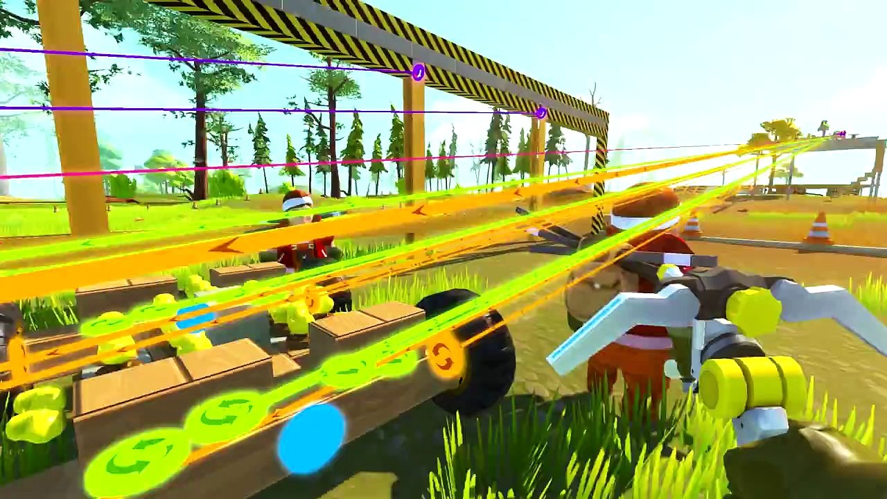 Scrap Mechanic MULTIPLAYER Remote Control Car RACE! w/ Blitzkriegsler, EntaK, CTOP n Menna