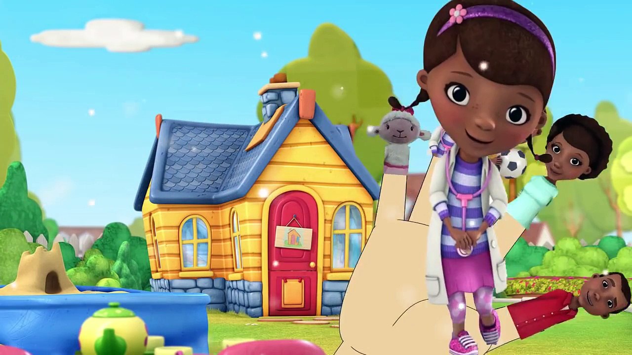 Spanish Doc McStuffins Finger Family Nursery Rhyme