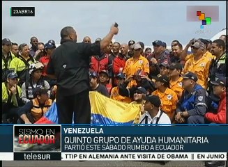 Venezuela envía un quinto avión con ayuda humanitaria
