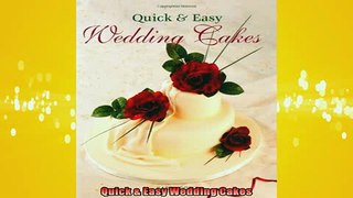 READ book  Quick  Easy Wedding Cakes  DOWNLOAD ONLINE