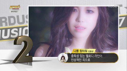 160412 KBS 뮤비뱅크 뮤비차트2위 전효성 Cut