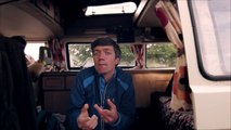 Simon Mole - No More Worries Albany trailer. In a campervan.