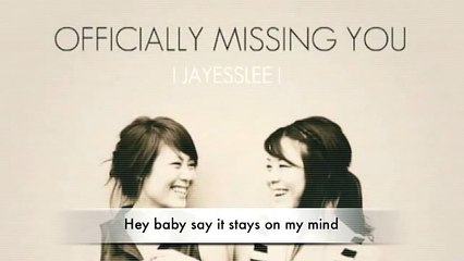 Jayesslee - Officially Missing You (Studio) - Lyric Video - Cover by Tamia