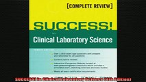 DOWNLOAD FREE Ebooks  SUCCESS in Clinical Laboratory Science 4th Edition Full EBook