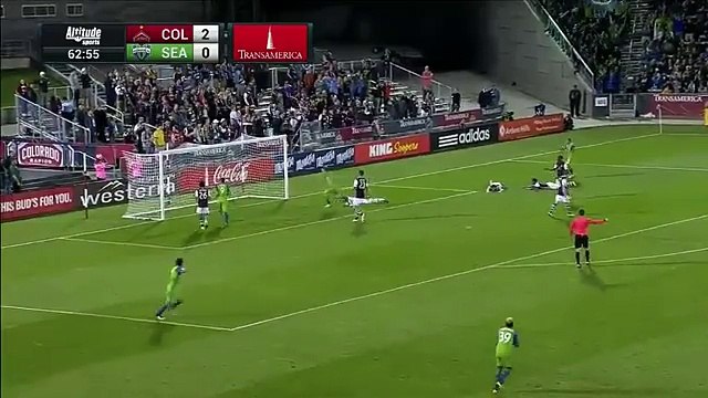 Jordan Morris Goal HD - Colorado Rapids 2-1 Seattle Sounders FC - 23/04/2016 MLS