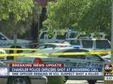 Two officers hurt, suspect killed in Chandler officer-involved shooting