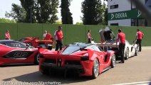 4x Ferrari FXXK Insanely EPIC Sounds!