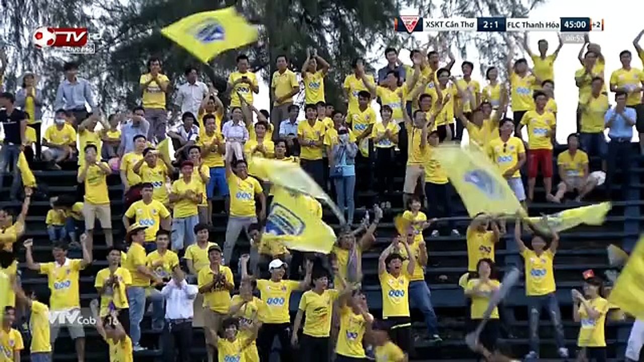 Cần Thơ 5-2 Thanh Hóa (V.League 2016) Highlights 23/04/2016