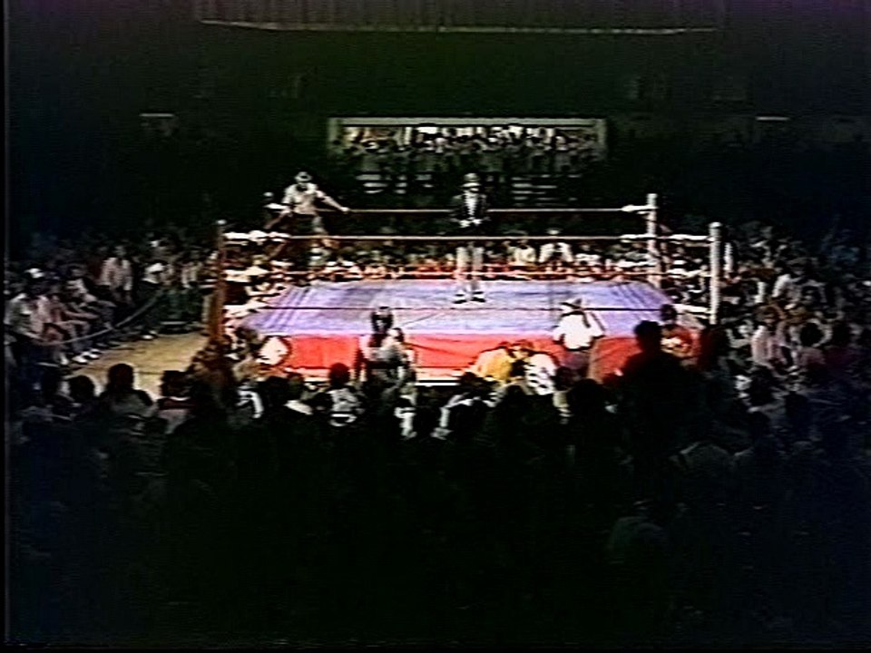 NWA Worlds Heavyweight Champion Kerry Von Erich vs Terry Bam Bam Gordy