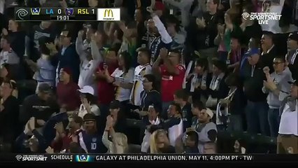 Gyasi Zardes Goal HD - LA Galaxy 1-1 Real Salt Lake - 23/04/2016 MLS