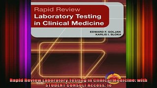 DOWNLOAD FREE Ebooks  Rapid Review Laboratory Testing in Clinical Medicine with STUDENT CONSULT Access 1e Full Ebook Online Free