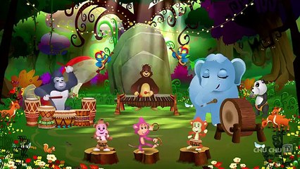 Five Little Monkeys Jumping On The Bed   Part 3 - The Smart Monkeys   ChuChu TV Kids Songs