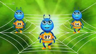 Itsy Bitsy Spider Nursery Rhyme With Lyrics - Cartoon Animation Rhymes & Songs for Children