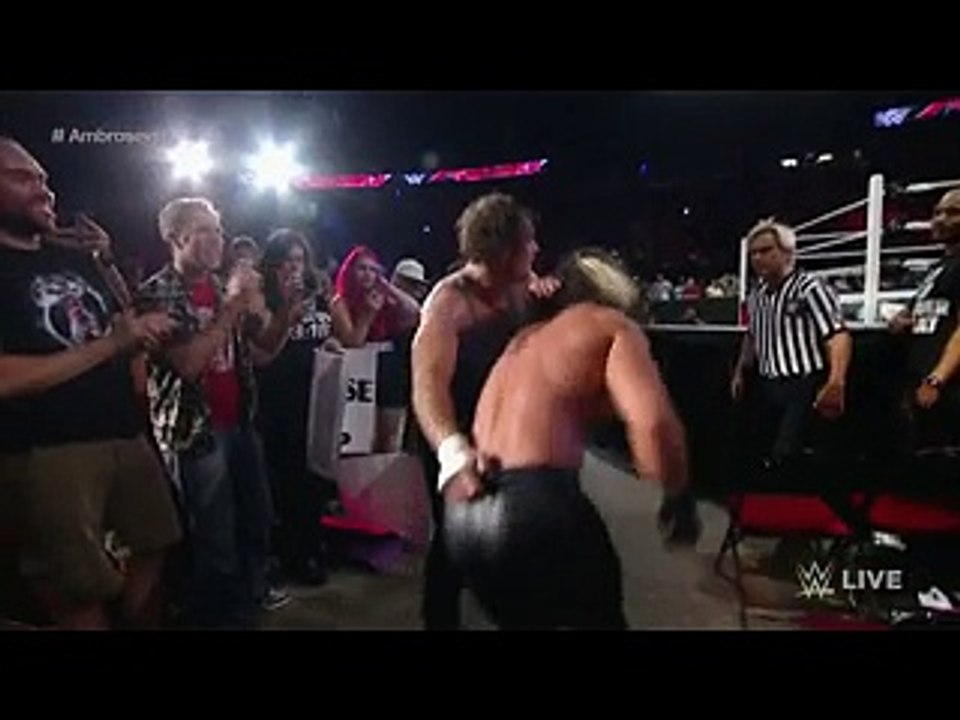 Dean Ambrose vs. Seth Rollins - WWE App Vote Match- Raw_ Aug. 18_ 2014hj