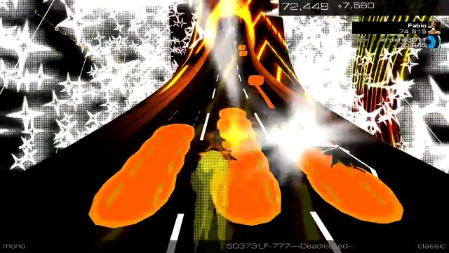 Geometry Dash 2.0 SONG - F-777 DEAD LOCKED (Audiosurf 2) 1080p 60FPS