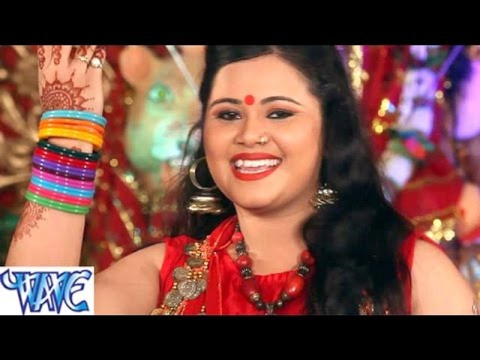HD ढ़ोल बजता - Dhol Bajda - Pujan Devi Mai Ke - Anu Dubey - Bhojpuri Devi Geet 2015