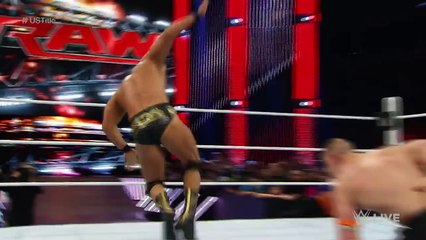 John Cena vs. Alberto Del Rio - United States Championship Match  Raw, December 28, 2015